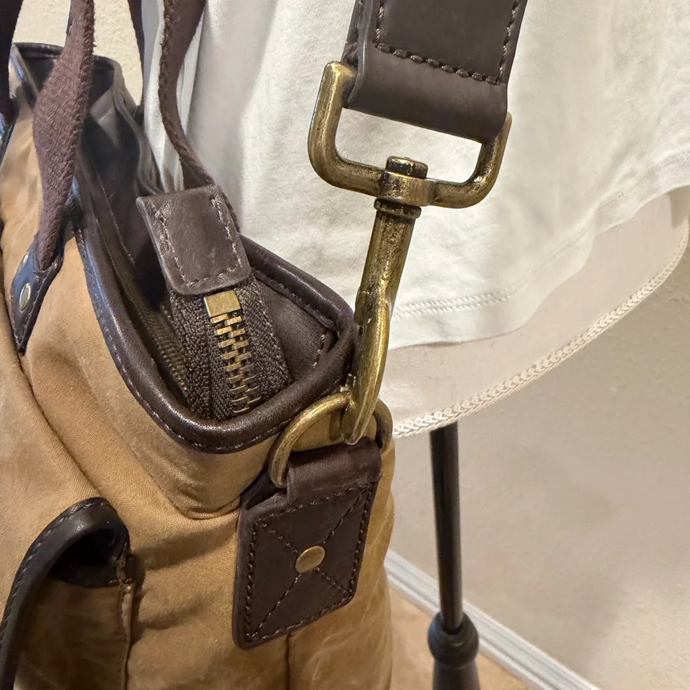 UGG  Oiled Canvas Messenger Bag